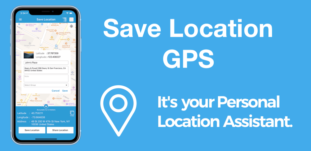 Save Location GPS v9.6 APK + MOD (Premium Unlocked)