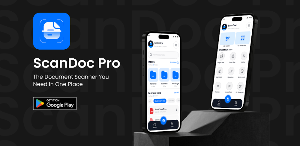 ScanDoc PRO PDF Scanner & Read v1.0 APK (Paid)