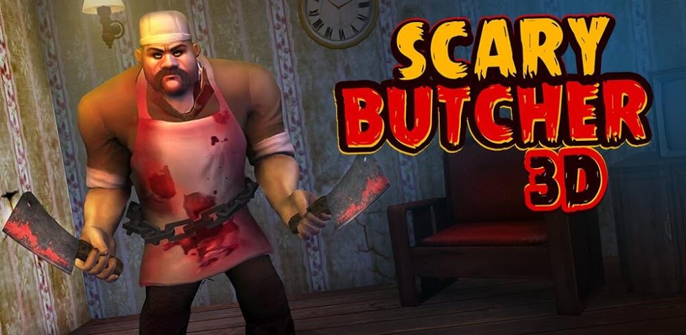 Scary Butcher 3D v3.1  MOD APK (Dumb Enemies)