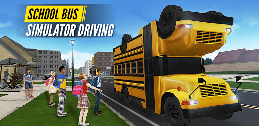 School Bus Simulator Driving v7.3 MOD APK (Speed Game, Unlimited Money)