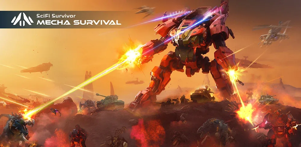 SciFi Survivor: Mecha Survival v1.0.500 MOD APK (God Mod, Free Shopping)