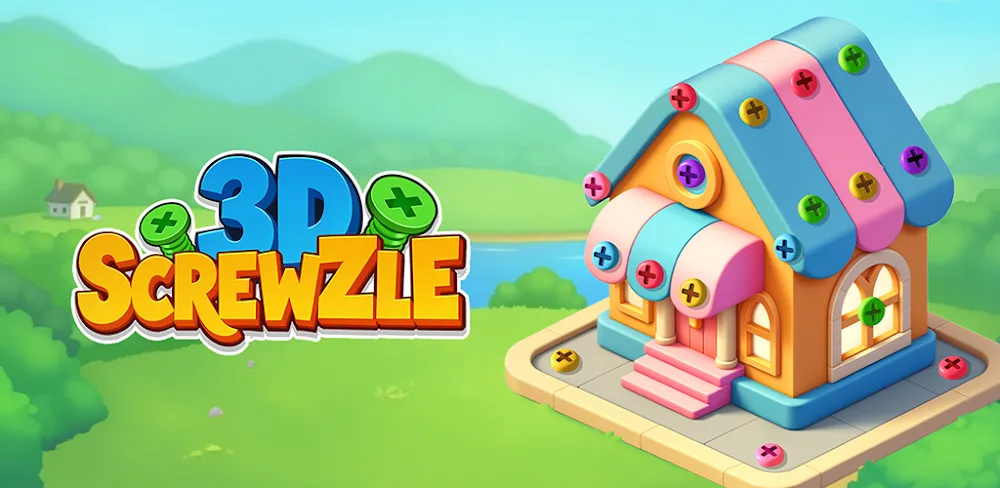 Screwzle 3D: Screw Sort v0.15.0 MOD APK (Unlimited Coins, Remove ADS)