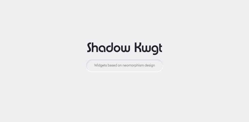 Shadow KWGT v4.3 APK (PAID/Patched)