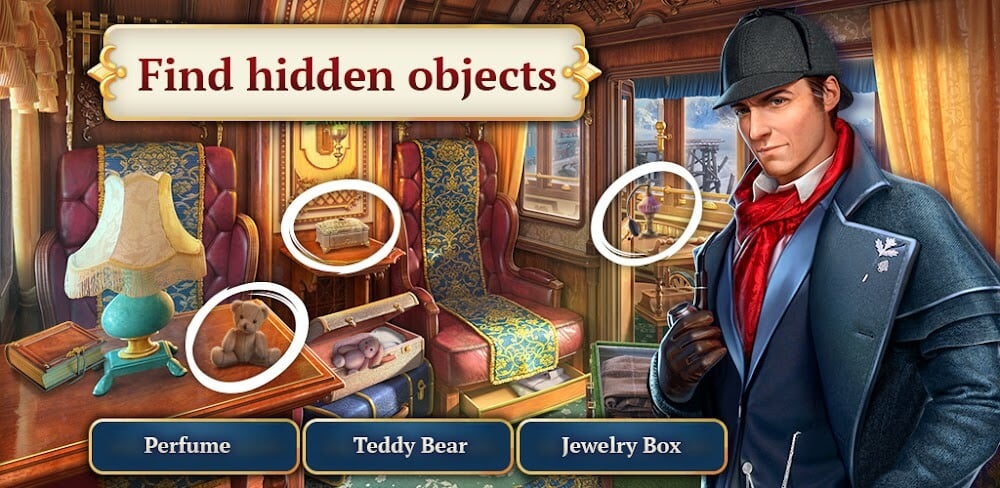 Sherlock: Hidden Object Mystery v1.67.6600 MOD APK (Unlimited Money)