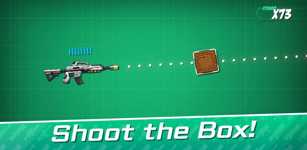 Shoot the Box: Gun Game v12.6.6 MOD APK (Unlimited Gold, No ADS)
