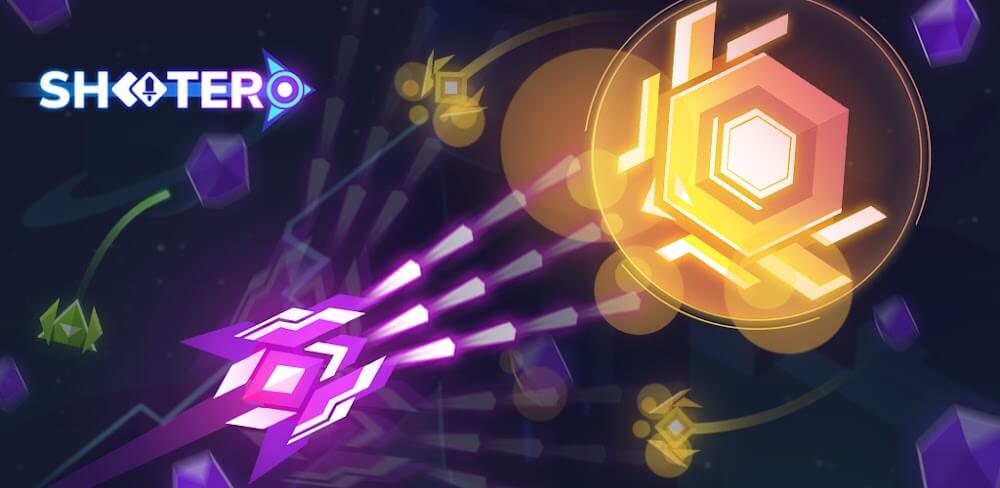 Shootero v1.4.22 MOD APK (High Gold, One Hit, God Mod)