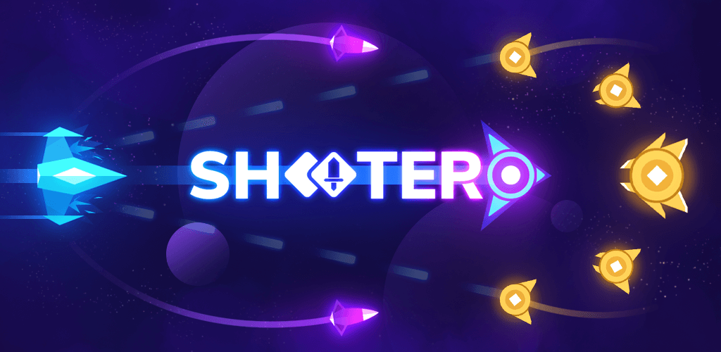 Shootero - Space Shooting MOD APK v1.4.23 (God Mode, One Hit, Money)