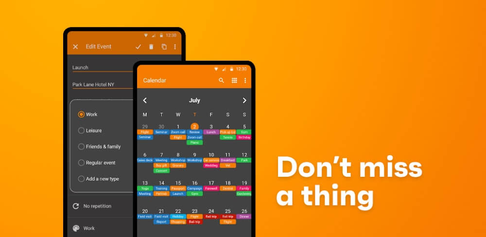 Simple Calendar Pro v6.23.0 APK + MOD (Many Feature)