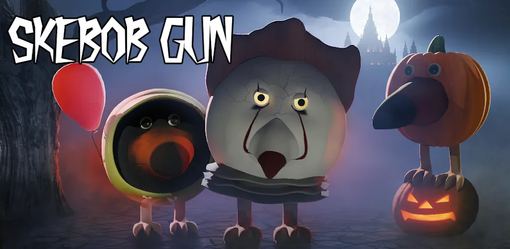 Skebob Gun v0.1.6.3 MOD APK (Unlimited Ammo, Money, Less Ads)