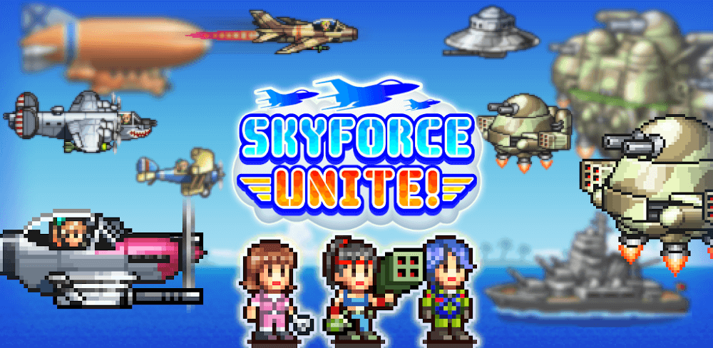Skyforce Unite! v2.0.7 APK + MOD (Menu/Unlimited Medals/Gold/Stamina)