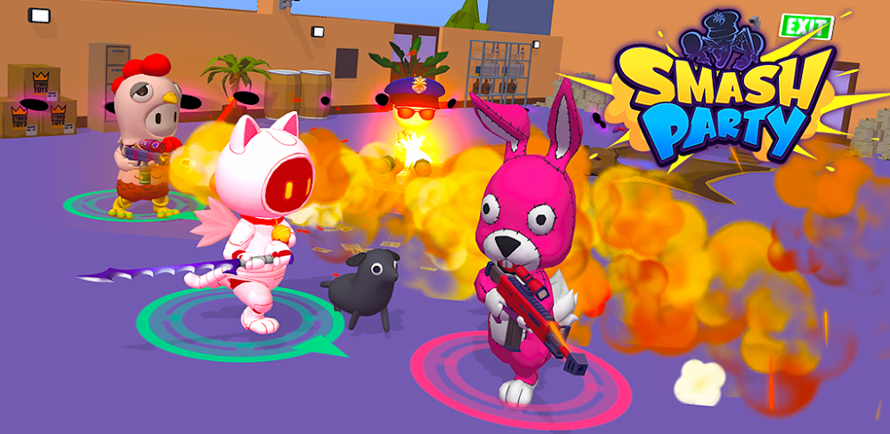 Smash Party v1.2.38 MOD APK (God Mod, One Hit, Always Critical)