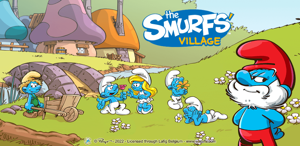 Smurfs' Village v2.90.1 MOD APK + OBB (Unlimited Money)