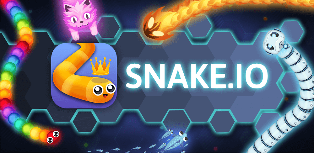 Snake.io v2.2.117 MOD APK (Drone View, Skin Unlocked)