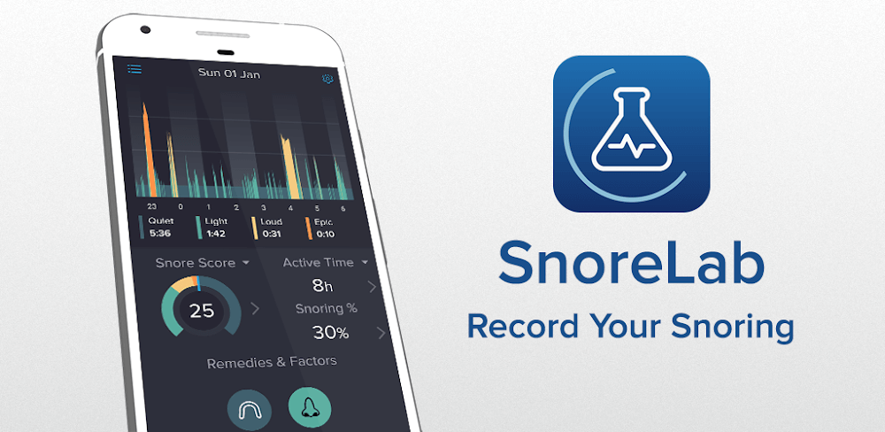 SnoreLab v2.18.0 MOD APK (Premium Unlocked)