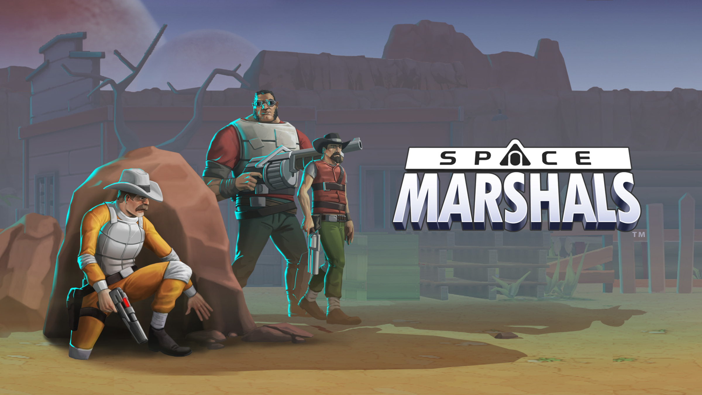 Space Marshals v1.3.5 MOD APK + OBB (Menu/Ammo, Unlocked)