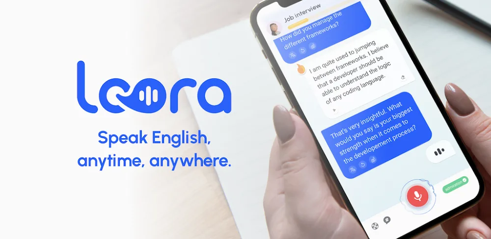 Speak English with Loora AI v2.13.2 MOD APK (Premium Unlocked)