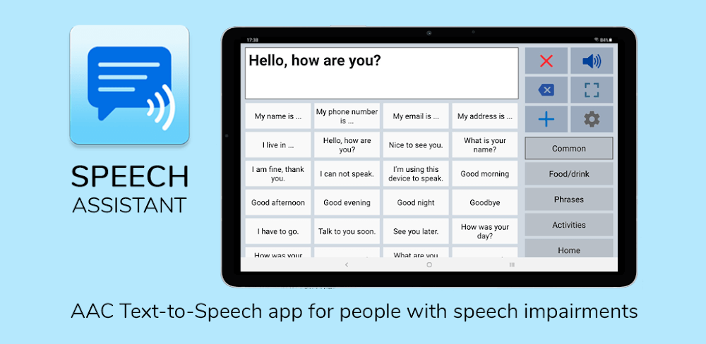 Speech Assistant AAC v6.3.9 MOD APK (Full Version Unlocked)