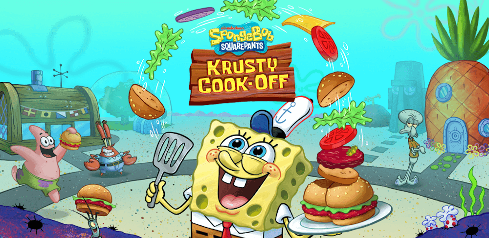 SpongeBob: Krusty Cook-Off v5.10.5  MOD APK (Unlimited Money)