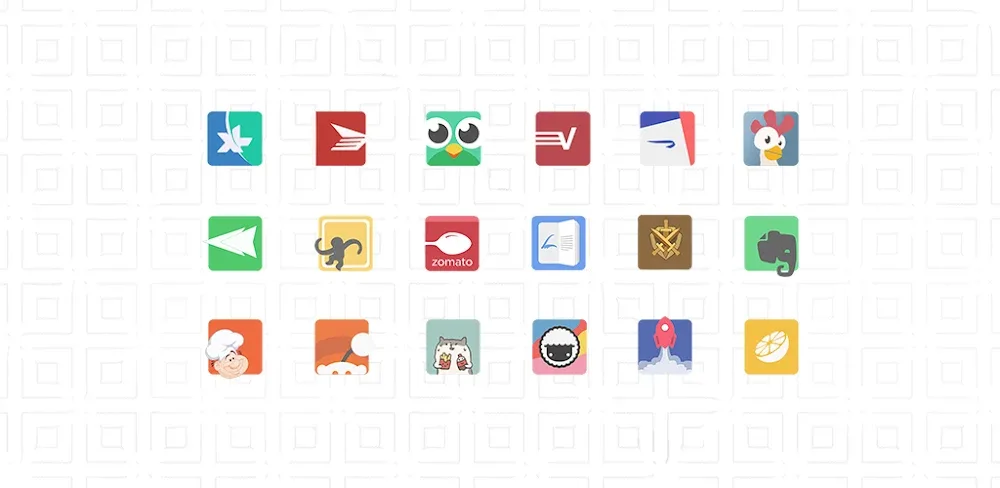 Squared - Square Icon Pack v5.4.0 APK (Full Version)