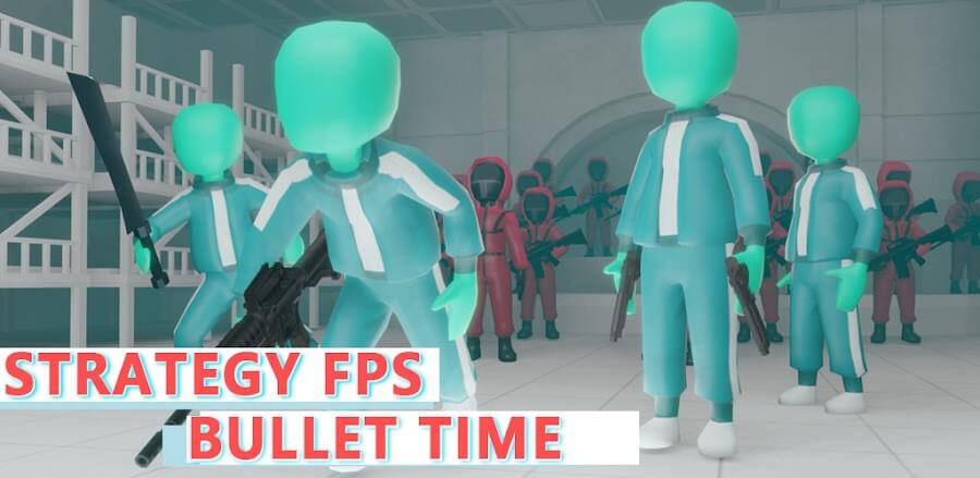 Squid FPS - Bullet Time MOD APK v1.0.14 (Unlimited Money, God Mode)