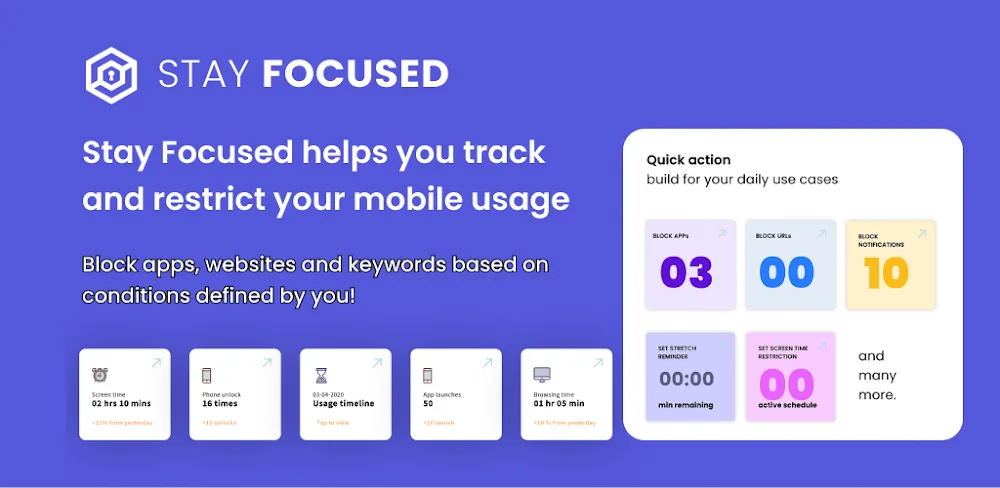 Stay Focused v11.0.0 MOD APK (Premium Unlocked)