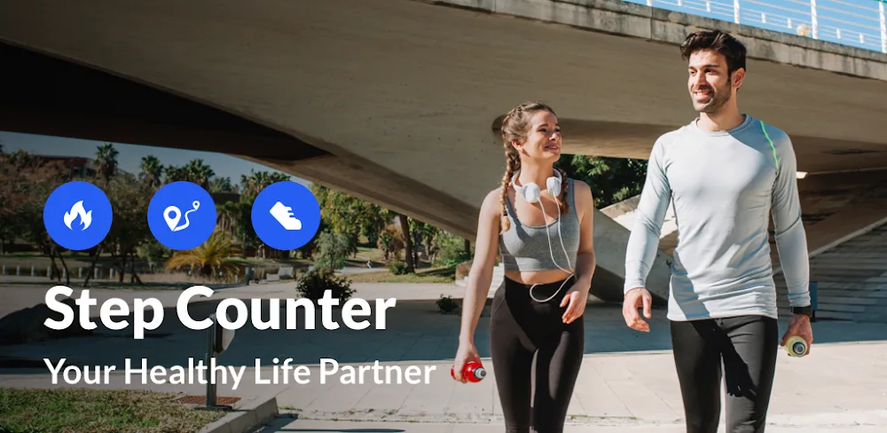 Step Counter - Pedometer v1.4.9 MOD APK (Premium Unlocked)