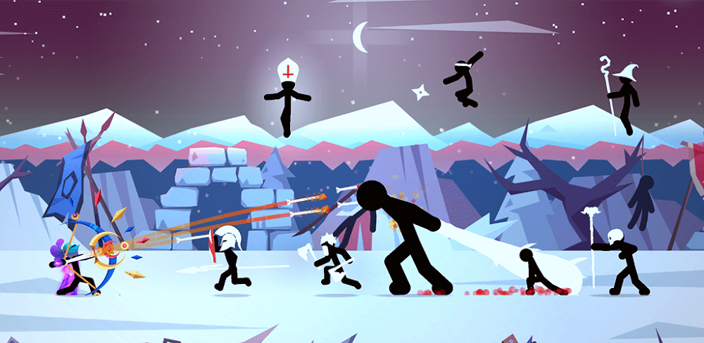 Stick Fight: Shadow Archer v3.1 MOD APK (Unlocked Items)