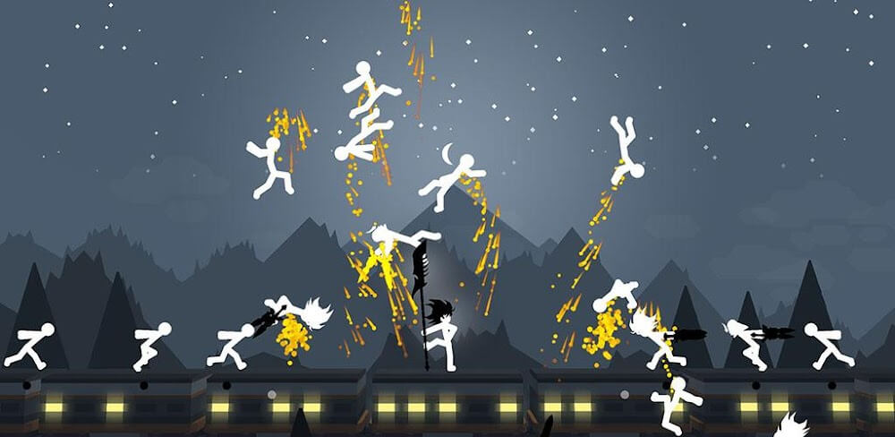 Stick Fight: Shadow Warrior v1.86 MOD APK (Unlocked All Weapons)