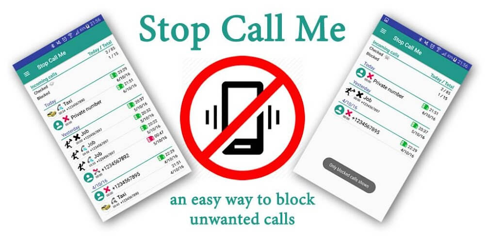 Stop Calling Me - Call Blocker v2.3.21 APK + MOD (Pro Unlocked)