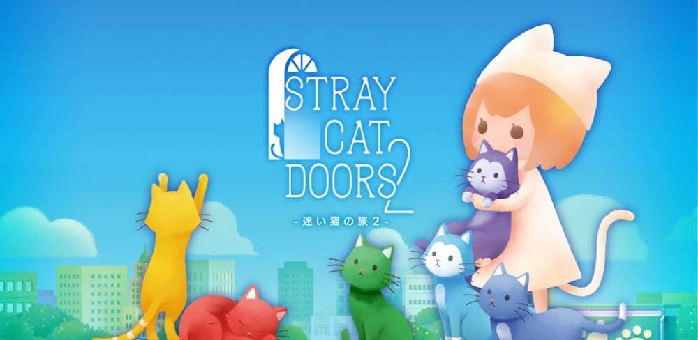 Stray Cat Doors 2 v1.1.1 MOD APK (Double Reward, No ADS)