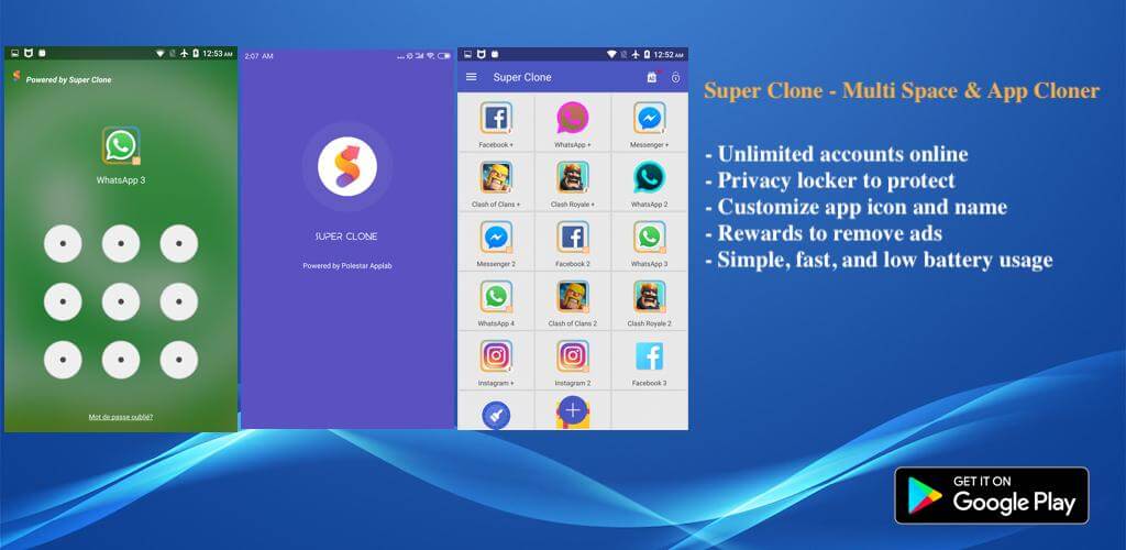Super Clone v6.0.02.0110  APK + MOD (VIP Unlocked)