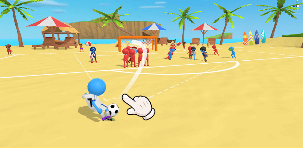 Super Goal - Soccer Stickman v0.1.82 MOD APK (Free Rewards, Money)