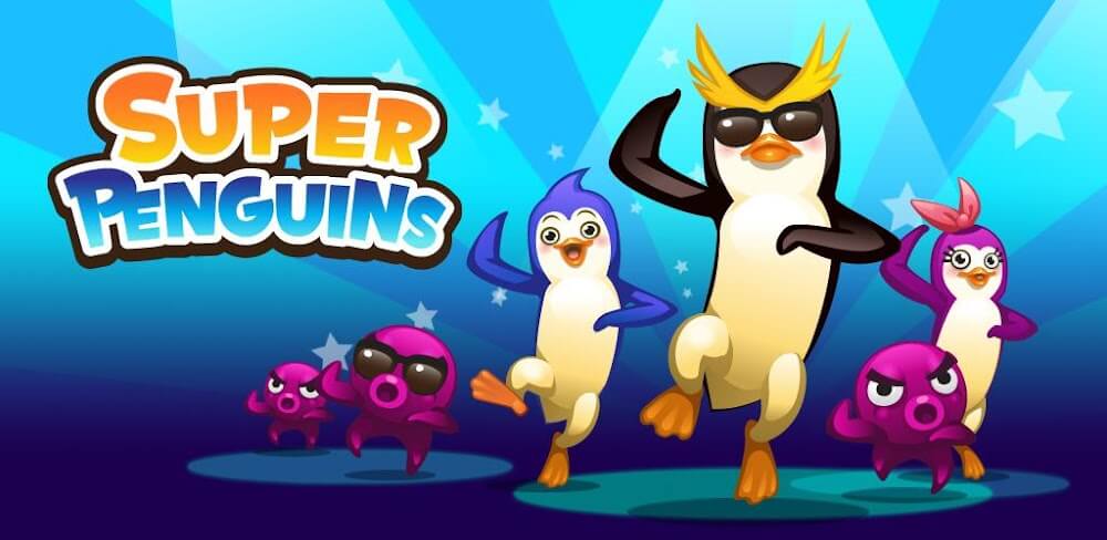 Super Penguins v2.5.4 MOD APK (Unlimited Lives, Boosters)