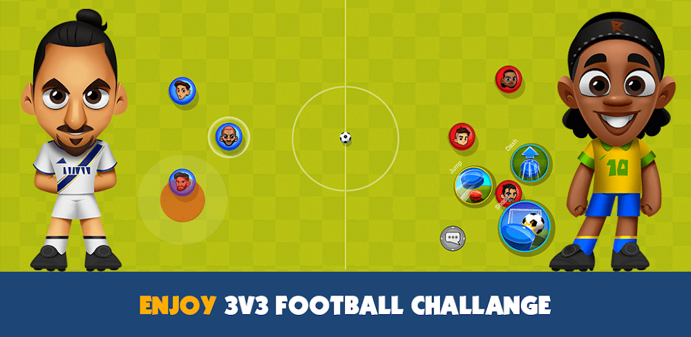 Super Soccer 3V3 v1.9.1 MOD APK (Dump Enemy, No CD)