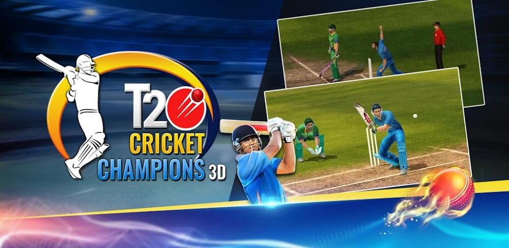 T20 Cricket Champions 3D v1.8.605 MOD APK (Unlimited Gold)