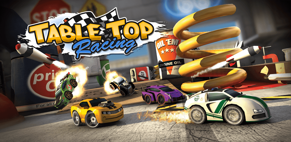 Table Top Racing Premium v1.0.45 APK + OBB (MOD, Unlimited Money)