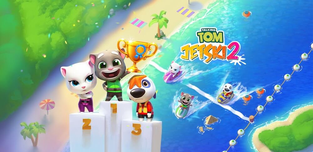 Talking Tom Jetski 2 v1.5.3.497 MOD APK (Unlimited Money)