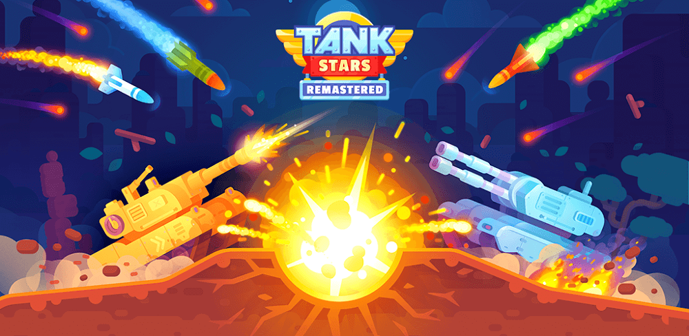 Tank Stars Remastered v1.0.0 MOD APK (Unlimited Gold)