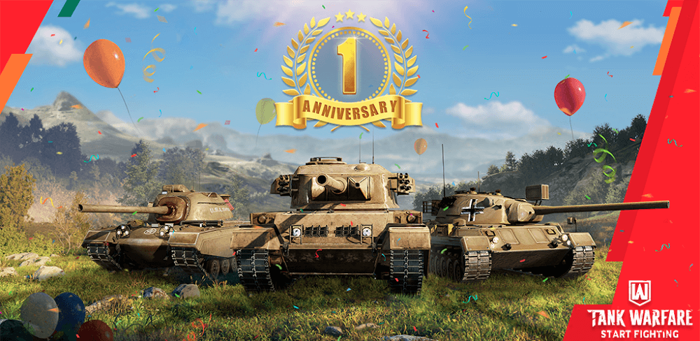 Tank Warfare v1.1.31 MOD APK (Show Enemies Radar)