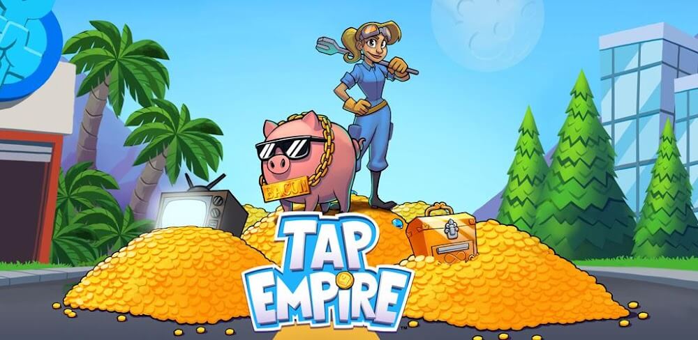 Tap Empire v 2.15.20MOD APK (Unlimited Gems)