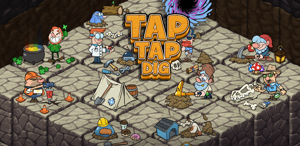 Tap Tap Dig v2.2.2 MOD APK (Unlimited All, No Skill CD)