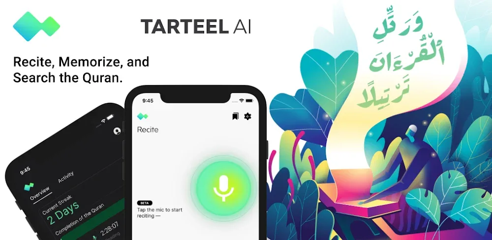 Tarteel: Quran Memorization v5.74.4 MOD APK (Premium Unlocked)