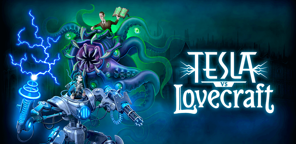 Tesla vs Lovecraft v1.8.1 MOD APK + OBB (DLC Unlocked)