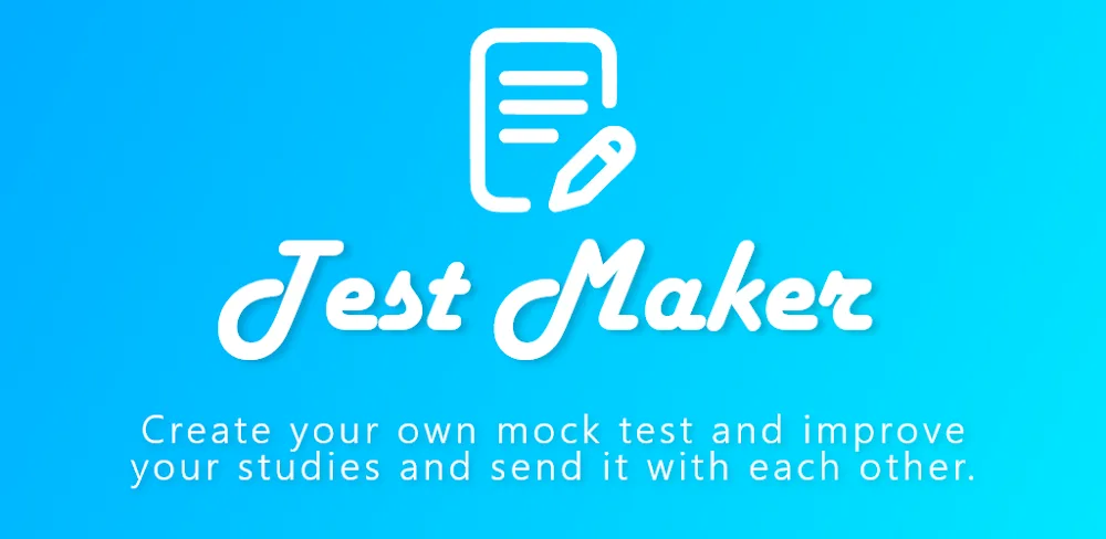 Test Maker - create question quiz v5.0.0 MOD APK (Premium Unlocked)