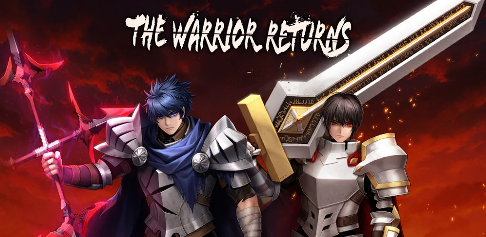 The Warrior Returns AFK v0.00.50 MOD APK (Menu, Damage, God Mode)