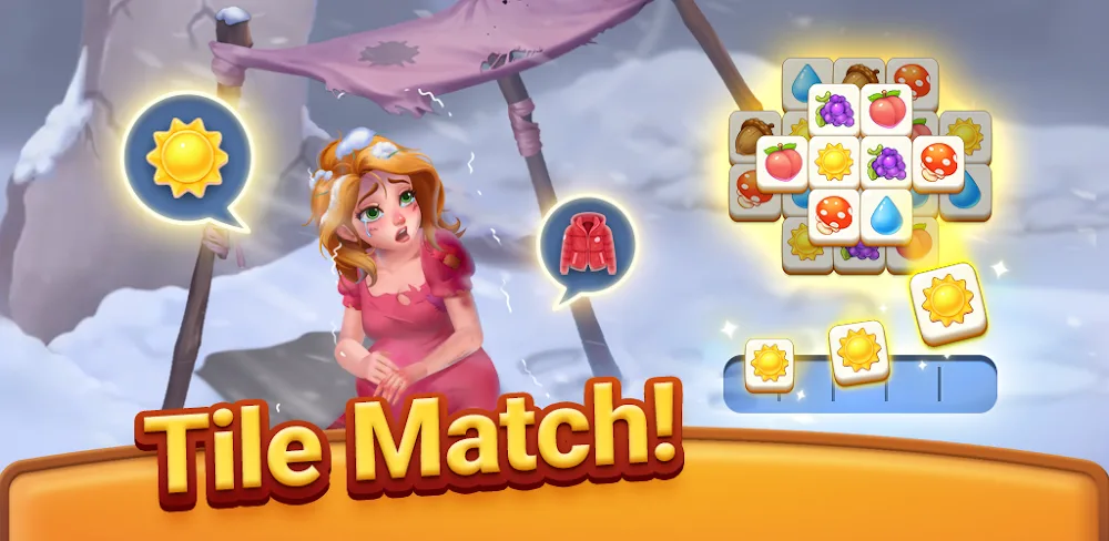 Tile Family Match Puzzle Game v1.95.2 MOD APK (Free Shopping)