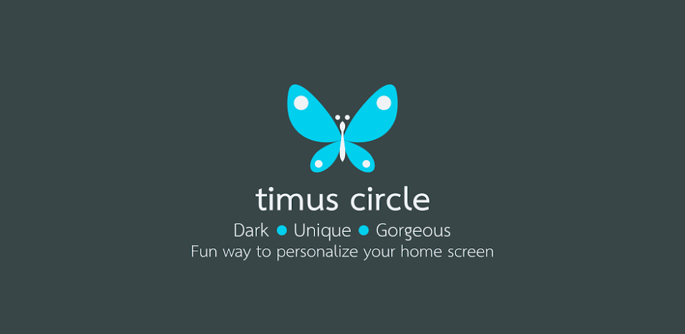 Timus Spin: Dark Icon Pack v16.8 APK (Full Version)