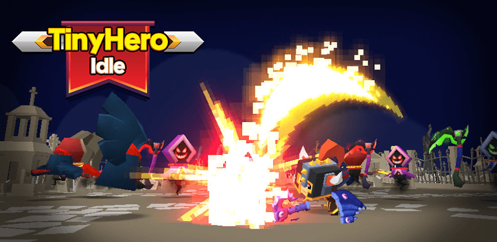 Tiny Hero Idle v1.3.2 MOD APK (Menu, Dumb Enemy)