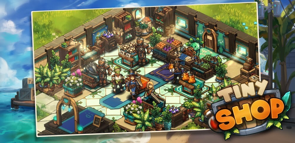 Tiny Shop v0.1.123 MOD APK (Unlimited Money, Tokens)