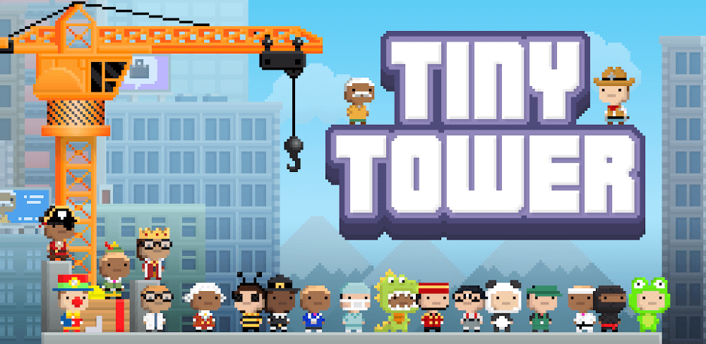 Tiny Tower v7.3.0 MOD APK (Menu, Unlimited All)